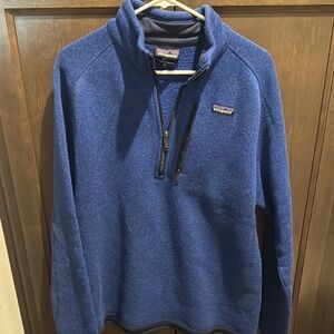 Patagonia Royal Blue Half-Zip Fleece